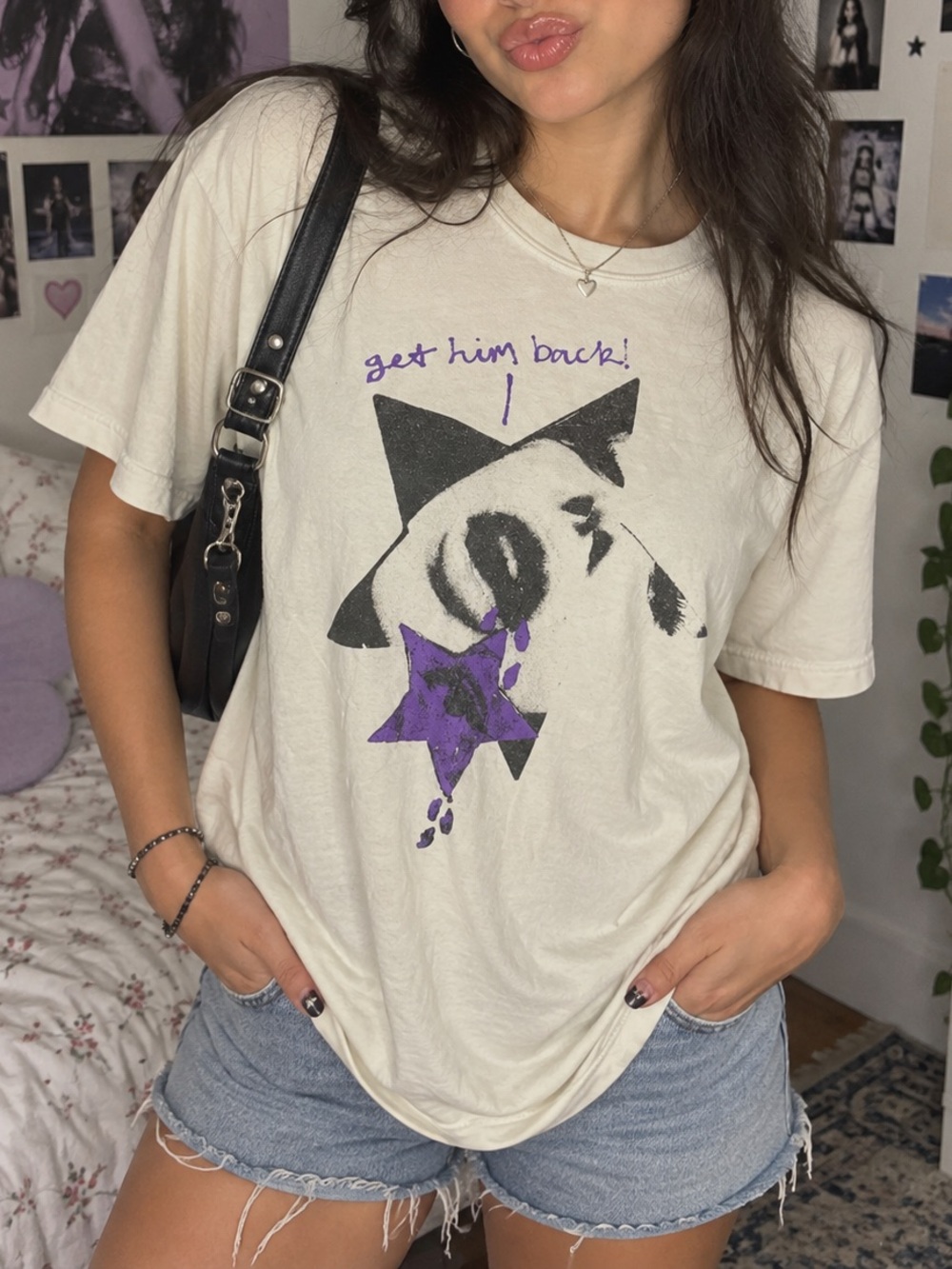 Olivia Rodrigo White Cotton “Get Him Back” Guts World Tour Graphic Tee M Indie